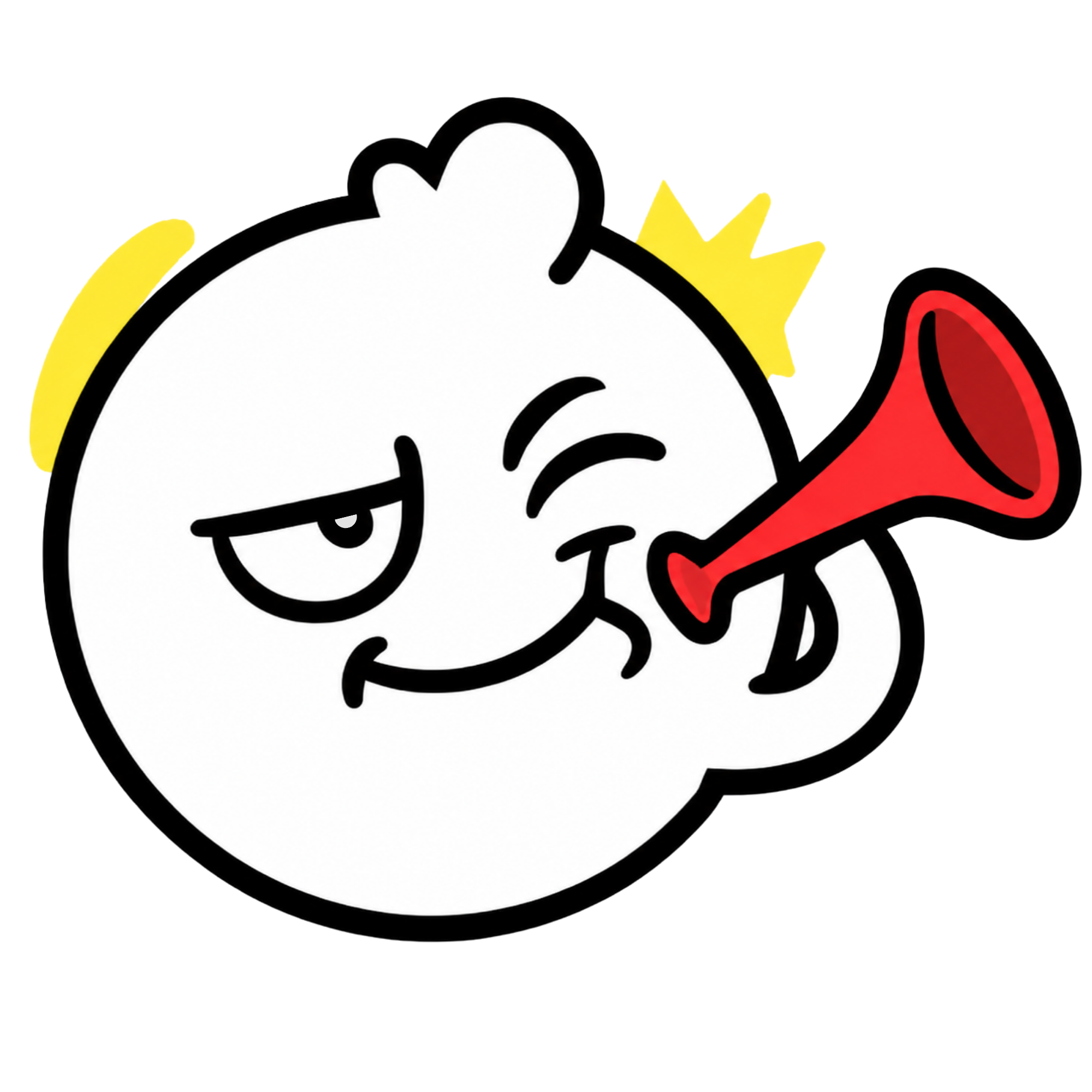 Mascote Pipo Guru com a dica
